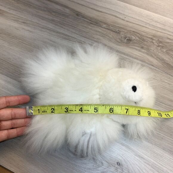 Super Soft Alpaca Teddy Bear Handmade In Peru from 100% Baby Alpaca Teddy 9" - Picture 8 of 9